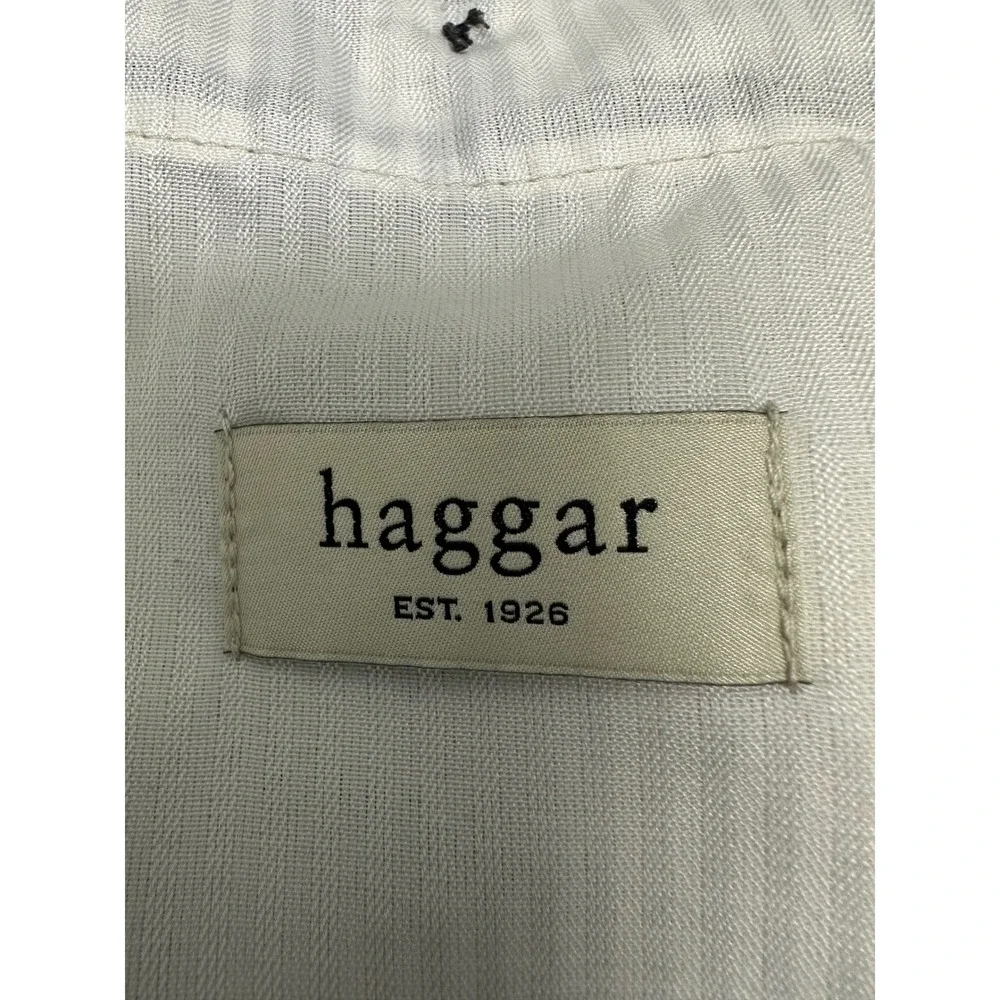 Mens‎ Haggar Plaid Shorts Size 46 Stretch Waistband